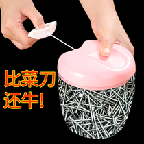 Meat grinder household manual mixer pull cut garlic mixer small pepper cooking machine dumpling filling artifact