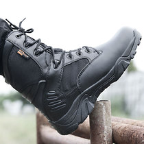 New combat training boots Mens summer combat boots outdoor ultra-light breathable hiking boots Security training boots Womens work boots