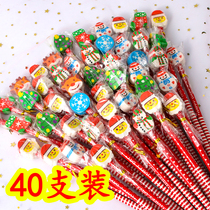 Kindergarten Christmas gift student Christmas with rubber head pencil school supplies prize batch cartoon children gift