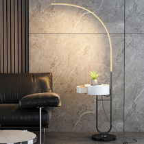 Nordic floor lamp ins Wind bedroom bedside lamp creative minimalist postmodern light luxury living room vertical coffee table table lamp