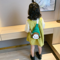 Cute girl cartoon shoulder bag mini new fashion kids shoulder bag Foreign Princess childrens bag