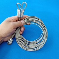 Electric remote control flap garage door wire rope rolling door accessories stainless steel rope industrial door traction cable cable