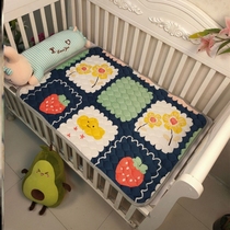 Suede thickened anti-slip water suction special washable theorizer multifunctional autumn and winter infant isolation cushion winter suede