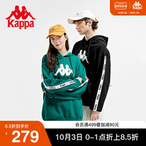 Kappa Kappa string pullover hoodie 2021 new autumn couple men and women sports sweater loose casual jacket