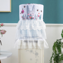 Water dispenser cover fabric lace Water dispenser cover two-piece pure bucket cover dust cover cover cloth modern and simple