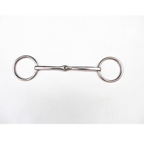  Horse equipment Stainless steel horse rank O-shaped mouth armature 13cm Horse Jue Zi