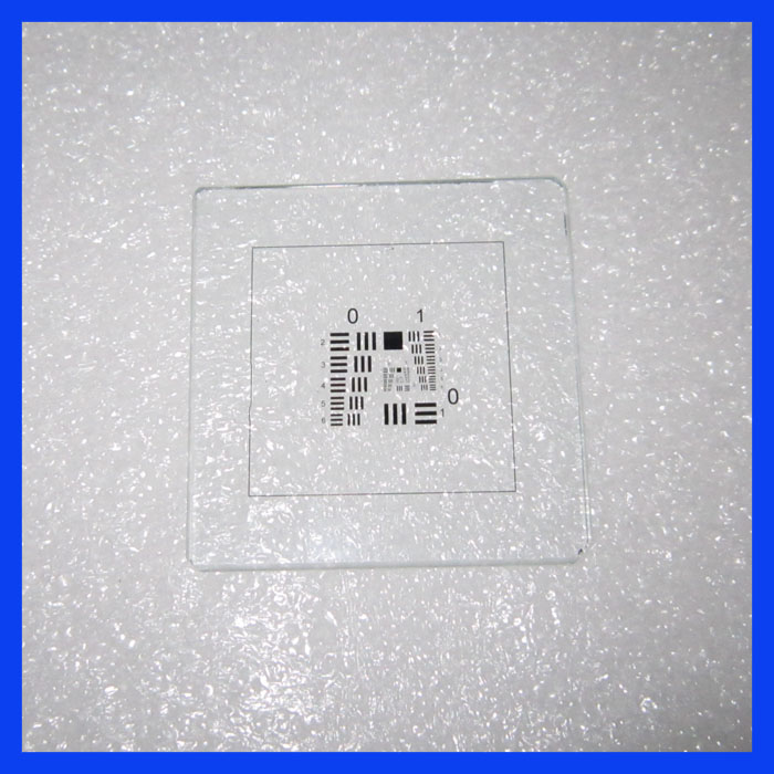 1951 USAF Resolution Edition Calibration Plate Correction Sheet 228 Wire to 7 Sets 645 Wires to 0-9 Groups