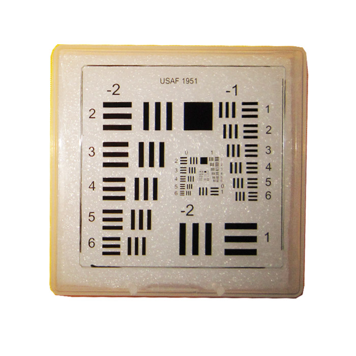 -2-7 sets of USAF1951 resolution version production base specializing in the sale of glass split plate beta version