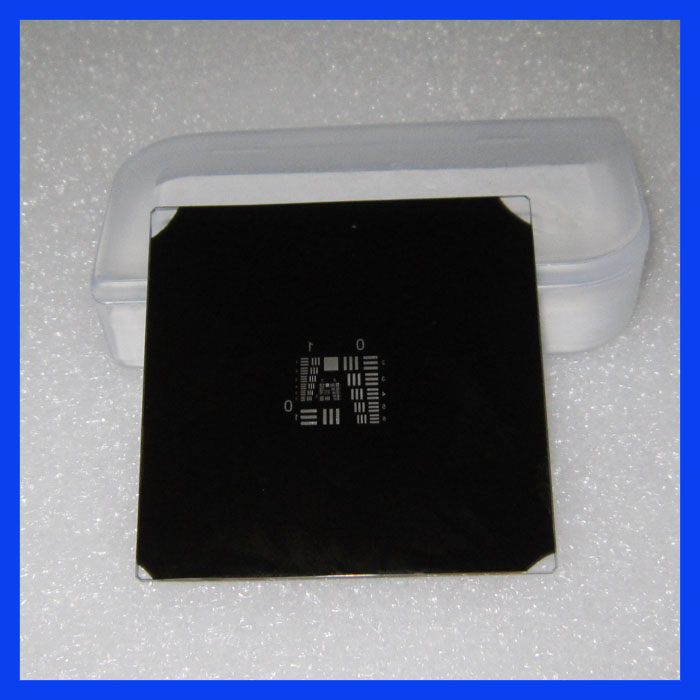 Reflective resolution version USAF1951-0-7 glass material accuracy 0.001MM