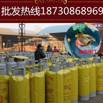 New self-closing valve Baigong 50kg single valve liquefied gas tank gas tank liquefied gas cylinder coal
