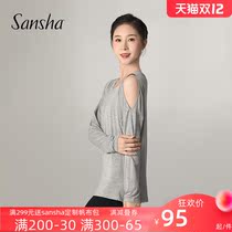 Sansha dance practice jacket female body new modern Latin classical dance training long sleeve T-shirt