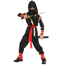 Halloween cosplay Costume Children's Ninja Clothes Masquerade Mysterious Samurai Clothes Children's COS Ninja Clothes