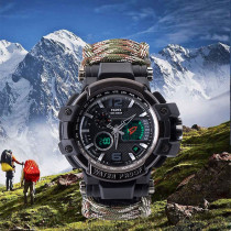 Military fans watch outdoor multi-function compass fire stick life-saving watch special forces G3 diving watch