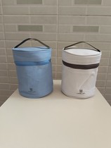 Foreign trade tail goods thickened insulation bag work portable lunch bag stewed beaker insulation bag round lunch box bag lunch bag