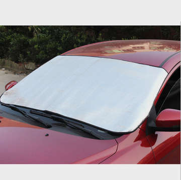 冬季热销汽车雪挡遮轿车前档防雪防霜罩风挡铝箔车用遮阳挡通用型