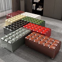 Balcony storage sofa small apartment can accommodate bedside sofa stool without backrest storage box shoe stool door