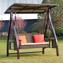 Outdoor Autumn Thousands Yard Garden Garden Casual Rocking Chair Outdoor Double Hanging Chair Balcony Slug Swing Chair Home Solar Panels