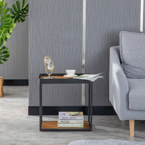 Nordic modern mini living room sofa tea cabinet solid wood side corner bedroom bedside table small coffee table