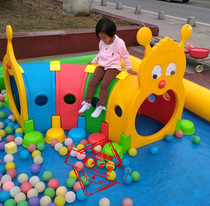 Elf tunnel drill tunnel kindergarten amusement equipment caterpillar toys children crawling tunnel tube