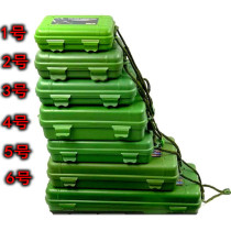 Flashlight plastic box gift box strong light flashlight box suitable for various styles of flashlight outdoor equipment tube accessories