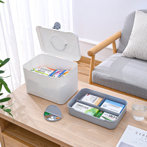 Medicine box household large-capacity multi-layer medicine box full set of emergency medical care medical storage medicine small medicine box