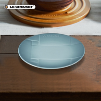French Le Creuset cool color and wind Zen series 15cm round disc New stoneware Japanese color disc
