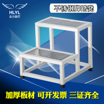 Stainless steel pedal stool indoor stair step foot pedal indoor step ladder two two three four step ladder step bench step stool