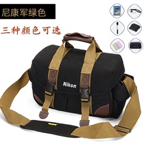 Nikon SLR camera bag Canon Sony shoulder canvas camera bag for D7200D750D810D3200