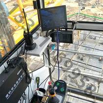 Construction site tower crane anti-collision system Hook safety visualization Remote monitoring detection tower crane limit black box