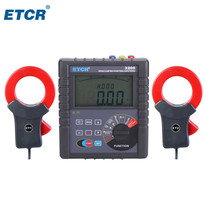 Iridium Thai ETCR3200 double clamp grounding resistance tester Multi-function digital grounding resistance meter resistance test