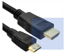 MiniHDMI to HDMI flat screen TV mini hdmi HD small turn big line 1 m