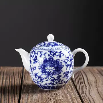 青花缠枝莲茶壶-青花缠枝莲茶壶促销价格、青花缠枝莲茶壶品牌- 淘宝