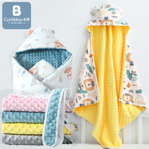 Newborn baby huddling autumn and winter thick cotton bag newborn 11th-month baby supplies spring and autumn delivery room package