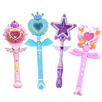 New grinding stick Childrens princess toy fairy wand prop scepter cane Girl girl transformation device
