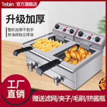 Special Electric Fryer Electric Fryer electric frying pan Commercial thickened stainless steel fryer frying pan fried fries fryer frying oven manufacturer