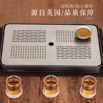 UK LITTLERAINDROP tea tray water storage type household small dry bubble table tea set storage tray