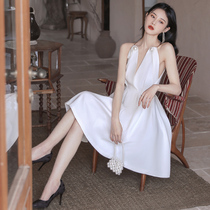 White small gown can normally be worn with short foreign dress Birthday Gown Dress Light Extravagant and high-end name Yuanyuan Banquet Temperament