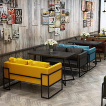 Bar bar industrial style cash register customization Bar dining table and chair sofa customization