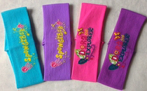 American cartoon brand womens childrens running marathon fitness yoga hair care belt sweat absorption band towel