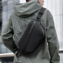 Single Shoulder Bag Men Satchel Functional Mailbag Tooling Casual Commuter Bag Riding Sport Multifunction Chest Bag Sloped Satchel Bag