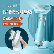 Dog hair dryer Pull hair artifact Quick-drying Pet dog hair dryer Quick-drying comb hair pull hair machine for cats