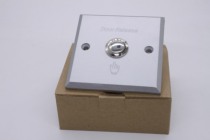 Ledehua door button stainless steel normal open access switch panel Home Office narrow section Automatic reset