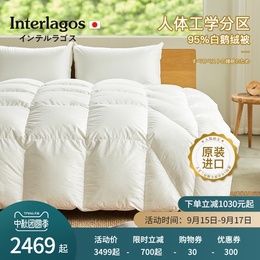 Interlagos Japanese duvet 95 white goose down winter quilt hotel quilt quilt core winter thick goose down