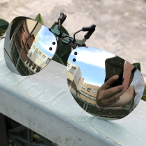 Mercury reflective mirror personalized polarized sun glasses clip type myopia sunglasses Oval men tide driving glasses women