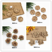 Kindergarten Huanchuang linen wall decoration Handmade DIY materials Art area works background environment wall decoration charm