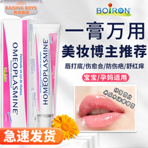  France boiron Baohong universal cream for children with cheilitis Calendula lip balm Moisturizing and moisturizing childrens nasal frostbite cream