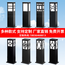 Outdoor Solar Grass Terrace Lamp Meadow Lamp Square Garden Light LED Courtyard Lamp View Lamp Streetlamp Iron Art Waterproof