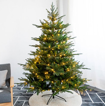 PE Christmas tree simulation tree 1 8 meters home Luxury automatic spruce mall window hotel Christmas decorations