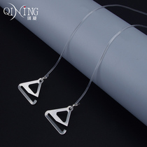 Transparent underwear shoulder strap female seamless invisible non-slip bra student thin shoulder strap silicone summer can be adjusted