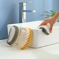  Bathroom brush Floor brush Bathtub bendable cleaning tool No dead angle tile wall Bathroom brush floor artifact